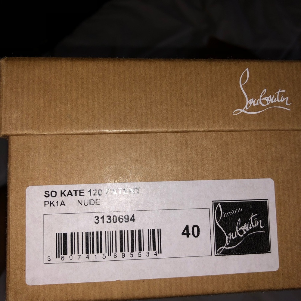 Louboutin So Kate Nude 120 Patent - Picture 7 of 8